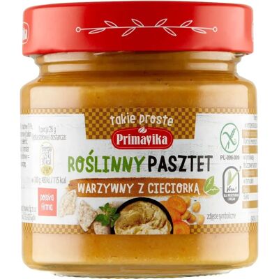 Primavika Warzywna tarta - Ciecierzyca, Marchew, Seler Primavika Warzywna tarta - Ciecierzyca, Marchew, Seler