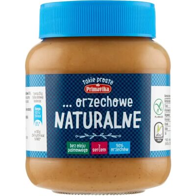 Primavika Masło orzechowe 350g - Masło orzechowe Primavika Masło orzechowe 350g - Masło orzechowe