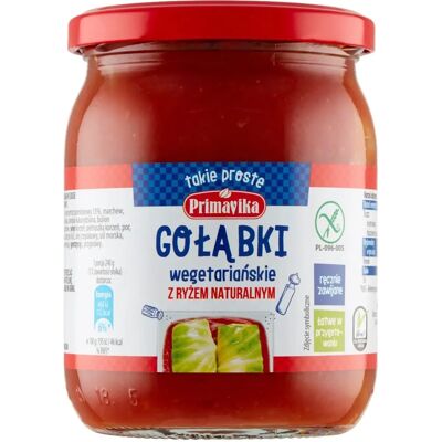Primavika Vegetarische Kohlrouladen - Glutenfrei - 480g Primavika Vegetarische Kohlrouladen - Glutenfrei - 480g