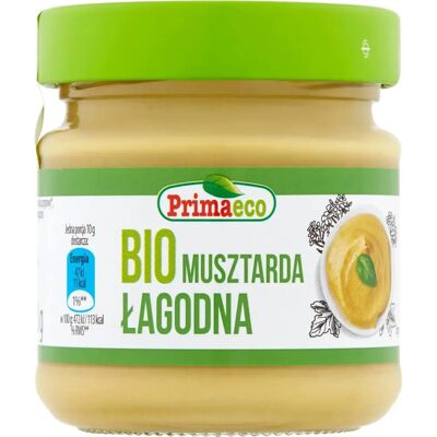 PRIMAECO Ekologiczna Musztarda 170g PRIMAECO Ekologiczna Musztarda 170g