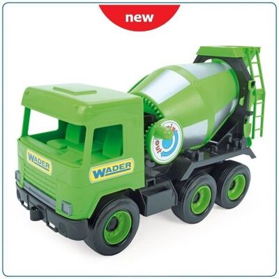 Tigres Wader Grüner Middle Truck Betonmischer - Spielzeug Tigres Wader Grüner Middle Truck Betonmischer - Spielzeug