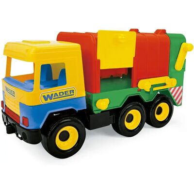 Wader Super Truck Spielzeug - Schwerer Müllwagen mit Container - 42cm Wader Super Truck Spielzeug - Schwerer Müllwagen mit Container - 42cm
