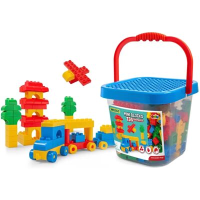 Wader Mini Blocks - Duży Kubeł Zestaw Budowlany Wader Mini Blocks - Duży Kubeł Zestaw Budowlany