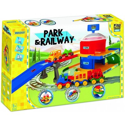 Wader Play Tracks Bahnhof - Spielzeug Eisenbahn Wader Play Tracks Bahnhof - Spielzeug Eisenbahn