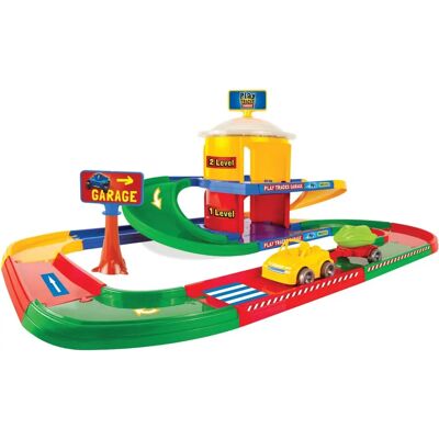 Wader Play Tracks Garage Set - Garagetype Wader Play Tracks Garage Set - Garagetype