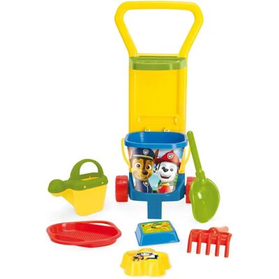Zestaw Zabawek Plażowych Paw Patrol z Wózkiem Zestaw Zabawek Plażowych Paw Patrol z Wózkiem