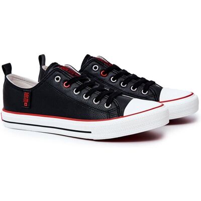 Big Star JJ174068 INT1646B Mężczyźni Czarne Sneakers Big Star JJ174068 INT1646B Mężczyźni Czarne Sneakers