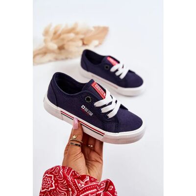 Big Star Shoes - JJ374173 - Ciemny niebieski - 34 - Buty Big Star Shoes - JJ374173 - Ciemny niebieski - 34 - Buty