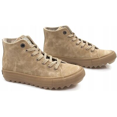 Big Star Beige GG274071 Schuhe - Mid, Rutschfest, 24,5cm Big Star Beige GG274071 Schuhe - Mid, Rutschfest, 24,5cm