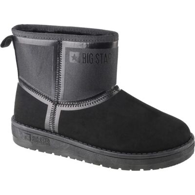 Big Star KK274614906 Czarna Zimowe Buty Damskie - boots Big Star KK274614906 Czarna Zimowe Buty Damskie - boots