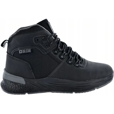 Big Star - KK274223 - Czarny - Skóra - Buty Big Star - KK274223 - Czarny - Skóra - Buty