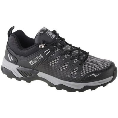 Big Star KK174105 Męskie Czarnie Buty Trekkingowe - Buty Big Star KK174105 Męskie Czarnie Buty Trekkingowe - Buty