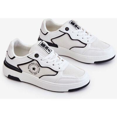 Pantofi sport Big Star LL274440 Alb și negru - Sports Shoes Pantofi sport Big Star LL274440 Alb și negru - Sports Shoes