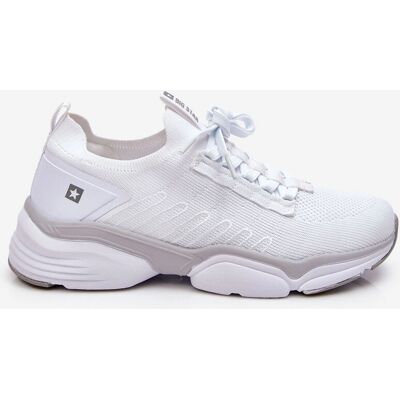 Szare buty sportowe Big Star z pianką pamięciową - Buty Szare buty sportowe Big Star z pianką pamięciową - Buty