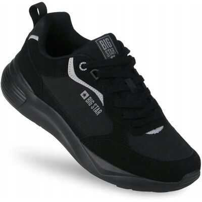 Big Star INT1846 Czarne całoroczne męskie buty Big Star INT1846 Czarne całoroczne męskie buty