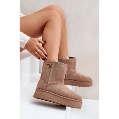 BIG STAR SHOES Cizme de zăpadă bej - Cizme de iarnă BIG STAR SHOES Cizme de zăpadă bej - Cizme de iarnă
