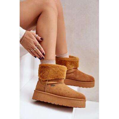 Big Star OO274A106 Camel Schnee Stiefel - Snow Boots Big Star OO274A106 Camel Schnee Stiefel - Snow Boots