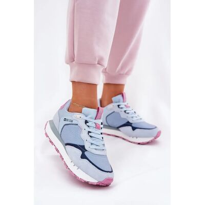 Pantofi sport din nubuk albastru Big Star - Casual și sport Pantofi sport din nubuk albastru Big Star - Casual și sport