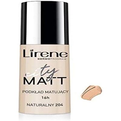 Lirene City Matt Natürlicher Mattierender Flüssigfoundation - Gesichtsmake-up Lirene City Matt Natürlicher Mattierender Flüssigfoundation - Gesichtsmake-up