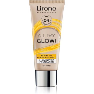 Lirene Vitamin C Brightening Liquid Foundation - Long-Lasting Effect - Tanned Lirene Vitamin C Brightening Liquid Foundation - Long-Lasting Effect - Tanned