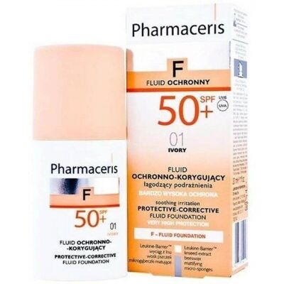 Pharmaceris F Ivory SPF 50 Sonnenschutzfluid Pharmaceris F Ivory SPF 50 Sonnenschutzfluid