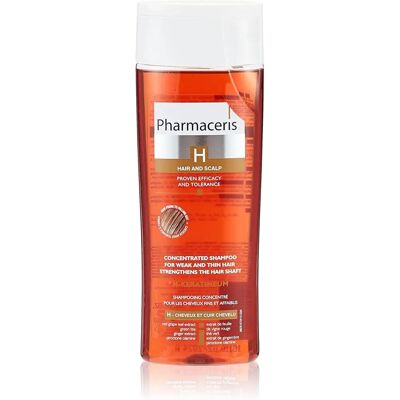 Hvidt shampoo Pharmaceris H Keratineum - Styrkende til svagt hår Hvidt shampoo Pharmaceris H Keratineum - Styrkende til svagt hår