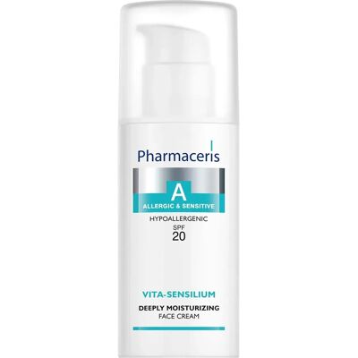 Pharmaceris A Vita Senslium SPF 20 Fugtighedscreme til Ansigt - Hudbeskyttelse Pharmaceris A Vita Senslium SPF 20 Fugtighedscreme til Ansigt - Hudbeskyttelse