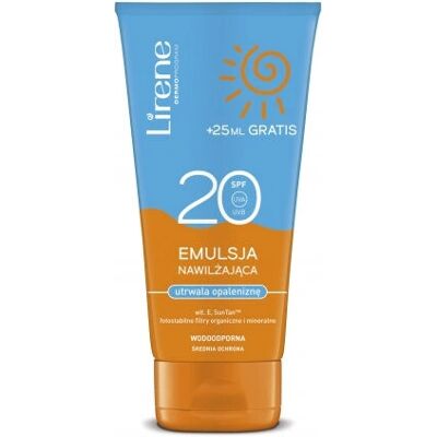 Lirene - 10E3144-01-12 - SPF20 - 175ml - Sunscreen lotion Lirene - 10E3144-01-12 - SPF20 - 175ml - Sunscreen lotion