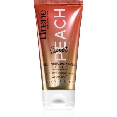 Lirene Hand Care Sweet Peach Regenerating Hand Cream - Hand Creams Lirene Hand Care Sweet Peach Regenerating Hand Cream - Hand Creams