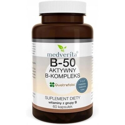 Medverita B 50 Aktiver B-Komplex - Vitamine Medverita B 50 Aktiver B-Komplex - Vitamine