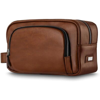 Solier SK04 Skórzany męski kosmetyczka - Elegancki dodatek podróżny Solier SK04 Skórzany męski kosmetyczka - Elegancki dodatek podróżny