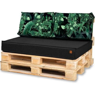 Zestaw poduszek ogrodowych BLOMSTER - Wodoszczelne, Odporne na UV - 120x40x15 Zestaw poduszek ogrodowych BLOMSTER - Wodoszczelne, Odporne na UV - 120x40x15