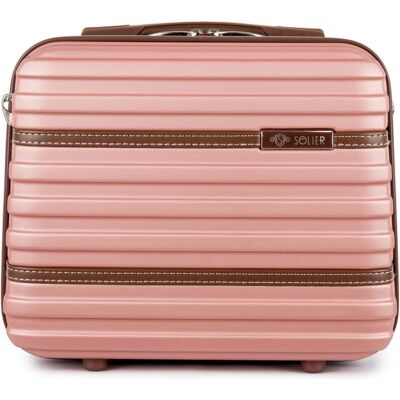 Różowa torba podróżna Solier - Travel Case Różowa torba podróżna Solier - Travel Case