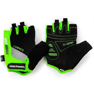 Meteor - GEL GX31 - Zielony - Szary - Rękawiczki rowerowe Meteor - GEL GX31 - Zielony - Szary - Rękawiczki rowerowe