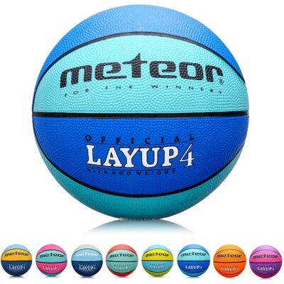 Meteor Layup 4 Bleu - Basket - Publicité Meteor Layup 4 Bleu - Basket - Publicité