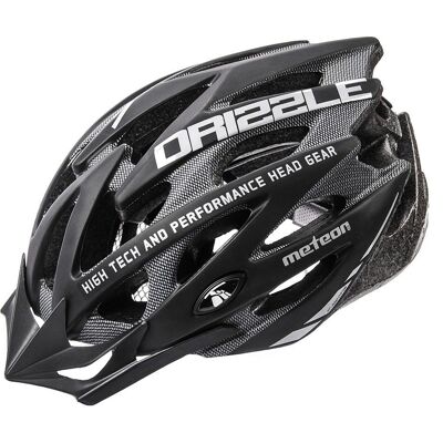 Meteor - MV29 Drizzle - 55-58 cm - Casque de vélo - Publicité Meteor - MV29 Drizzle - 55-58 cm - Casque de vélo - Publicité