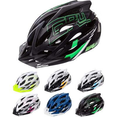 Casque Vélo Meteor Gruver - EPS Absorbant Chocs, Ajustable, Ventilation - Publicité Casque Vélo Meteor Gruver - EPS Absorbant Chocs, Ajustable, Ventilation - Publicité