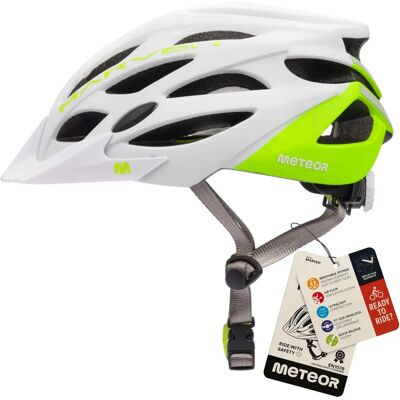 Kask rowerowy Meteor MARVEN - Amortyzujący uderzenia, Wentylowany, Regulowany rozmiar Kask rowerowy Meteor MARVEN - Amortyzujący uderzenia, Wentylowany, Regulowany rozmiar