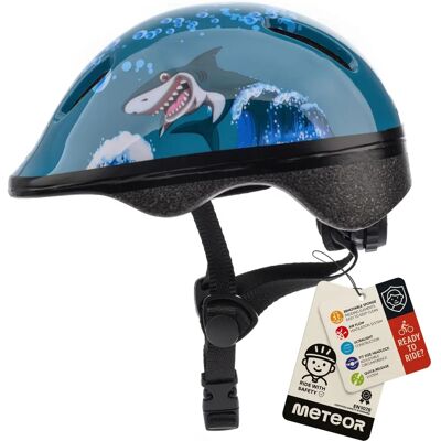 Usorteret KS06 Baby Shark - Casque de Vélo Taille S - Publicité Usorteret KS06 Baby Shark - Casque de Vélo Taille S - Publicité
