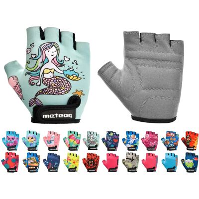 Gants de cyclisme Meteor Kids M Mermaid - Gants de cyclisme - Publicité Gants de cyclisme Meteor Kids M Mermaid - Gants de cyclisme - Publicité