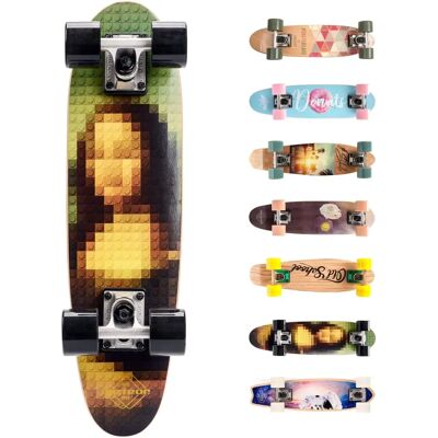 Meteor Mona Lisa 22592 Unisex Skateboard - Skateboard Meteor Mona Lisa 22592 Unisex Skateboard - Skateboard