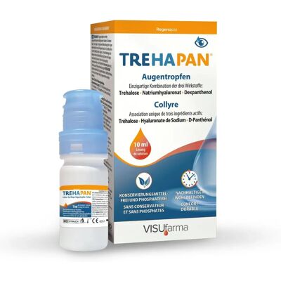 Visufarma Trehapan Augentropfen - Trockene Augen Behandlung Visufarma Trehapan Augentropfen - Trockene Augen Behandlung