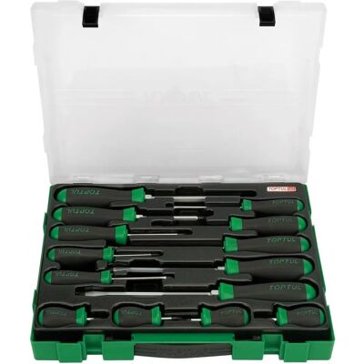 Ensemble de tournevis TOPTUL GZC14010 - PH, SL - Plastique Ensemble de tournevis TOPTUL GZC14010 - PH, SL - Plastique