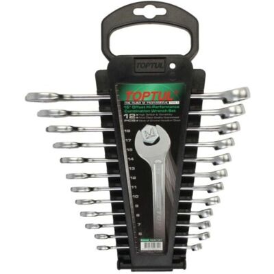 TOPTUL 12-teiliges Werkzeugsatz - 6mm-19mm Hochleistung TOPTUL 12-teiliges Werkzeugsatz - 6mm-19mm Hochleistung