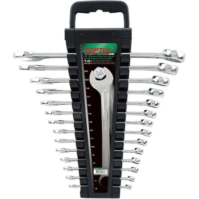TOPTUL 14-tlg. Werkzeugsatz - 6-24 mm - Ringschlüsselset TOPTUL 14-tlg. Werkzeugsatz - 6-24 mm - Ringschlüsselset