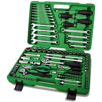 Cassetta degli attrezzi TOPTUL - 96 strumenti - 1/4 & 1/2 pollice Cassetta degli attrezzi TOPTUL - 96 strumenti - 1/4 & 1/2 pollice