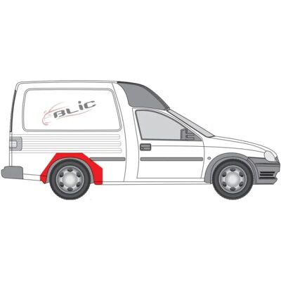 BLIC 6504-03-5096592P - Takalipas, varaosa BLIC 6504-03-5096592P - Takalipas, varaosa