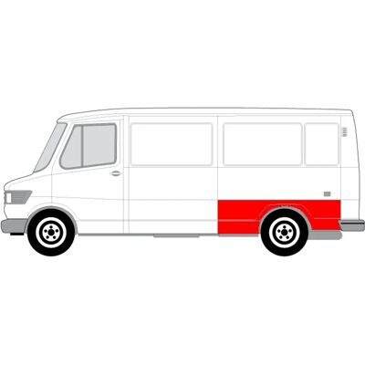 BLIC 6504-03-3545593P Vasen takalintu - Karo-osan BLIC 6504-03-3545593P Vasen takalintu - Karo-osan