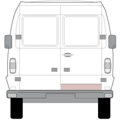 Pannello di riparazione porta posteriore BLIC 6016-00-3545172P - Rear Door Panel Pannello di riparazione porta posteriore BLIC 6016-00-3545172P - Rear Door Panel