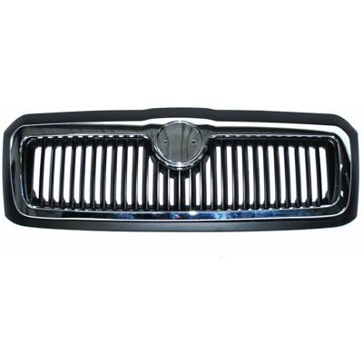 BLIC 6502-07-7520991P Kromi/musta jäähdyttimen ritilä - Radiator grill BLIC 6502-07-7520991P Kromi/musta jäähdyttimen ritilä - Radiator grill